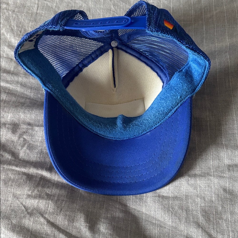 Aviator Nation Kids Youth Blue Hat with Vibrant Patch - Picture 2 of 4